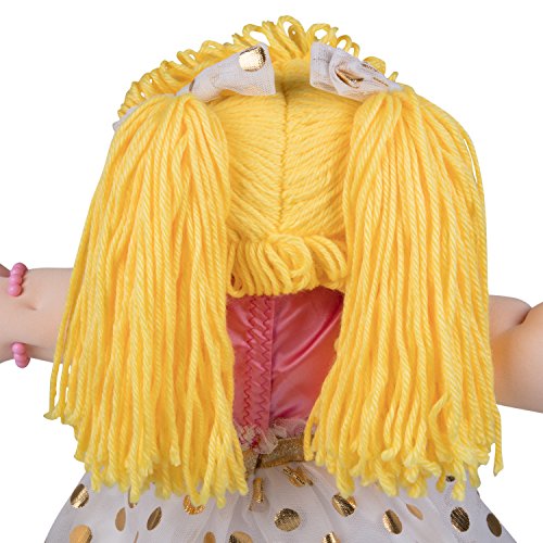 Cabbage Patch Kids Pelo de lana vintage retro estilo muñeca rubia de ojos cabello/azul Original, 16"Amazon exclusivo fácil-a-Abra envases