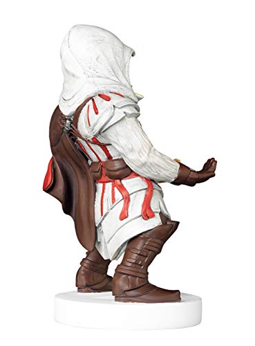 Cable guy Ezio de Assassin’s Creed, soporte de sujeción o carga para mando de consola y/o smartphone de tu personaje favorito con licencia de Ubisoft. Producto con licencia oficial. Exquisite Gaming