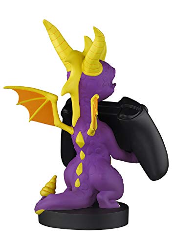 Cable guy Spyro the dragon, soporte de sujeción o carga para mando de consola y/o smartphone de tu personaje favorito con licencia de Activision. Producto con licencia oficial. Exquisite Gaming