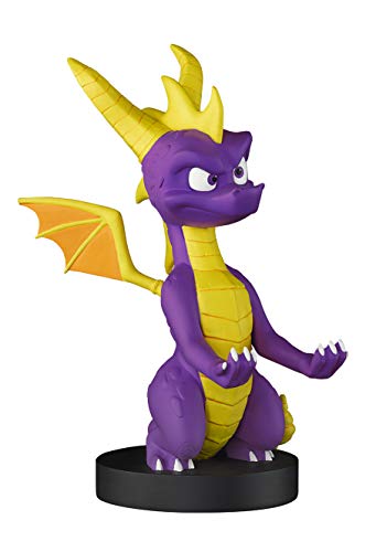 Cable guy Spyro the dragon, soporte de sujeción o carga para mando de consola y/o smartphone de tu personaje favorito con licencia de Activision. Producto con licencia oficial. Exquisite Gaming