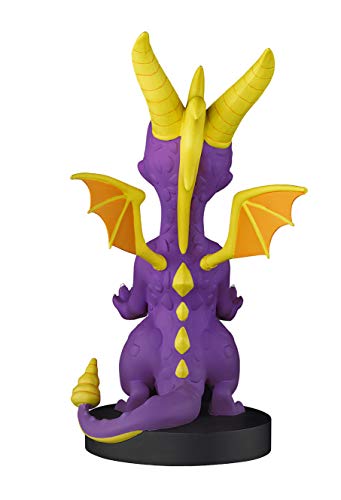 Cable guy Spyro the dragon, soporte de sujeción o carga para mando de consola y/o smartphone de tu personaje favorito con licencia de Activision. Producto con licencia oficial. Exquisite Gaming