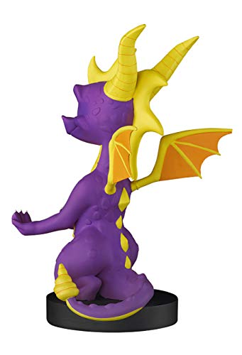 Cable guy Spyro the dragon, soporte de sujeción o carga para mando de consola y/o smartphone de tu personaje favorito con licencia de Activision. Producto con licencia oficial. Exquisite Gaming