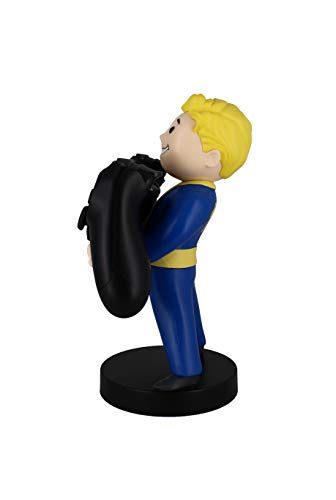 Cable guy Vault Boy Fallout 76, soporte de sujeción y/o carga para mando de consola y/o smartphone de tu personaje favorito con licencia de Bethesda.