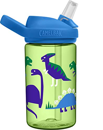 CamelBak Botellas Eddy+ Kids, Niños, Verde, ESTANDAR