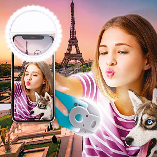 Canal Toys- Studio Creator Selfie Ring Light, Color Blanco (INF005)