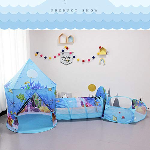 Carpa de los niños, de Tres Piezas Traje, Castillo Muchacho, de la casa del Juego, Tienda del Juguete del bebé, Valla Océano Ball Pool, Puzzle, Valla Ligera Simple