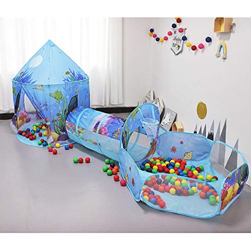 Carpa de los niños, de Tres Piezas Traje, Castillo Muchacho, de la casa del Juego, Tienda del Juguete del bebé, Valla Océano Ball Pool, Puzzle, Valla Ligera Simple