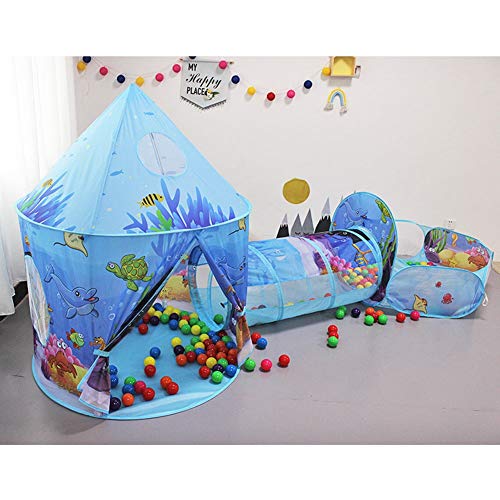 Carpa de los niños, de Tres Piezas Traje, Castillo Muchacho, de la casa del Juego, Tienda del Juguete del bebé, Valla Océano Ball Pool, Puzzle, Valla Ligera Simple