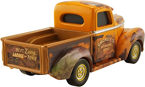 Cars 3-DXV37, Coche Smokey, Mattel Spain DXV37, Colores Surtidos