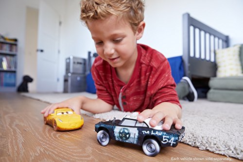 Cars Superchoques Vehículo Cruz Ramirez, coche de juguete (Mattel DYW40)