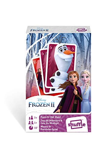 Cartamundi Baraja Infantil Disney Frozen II. Juegos de Cartas 2 en 1