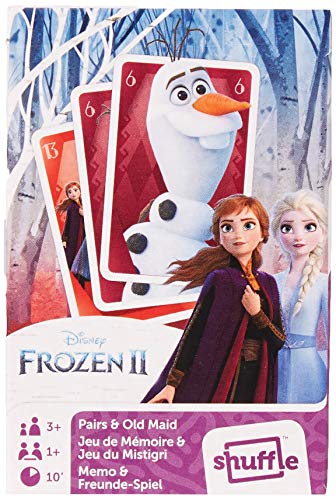 Cartamundi Baraja Infantil Disney Frozen II. Juegos de Cartas 2 en 1