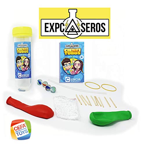 Cefa Toys- CIENCITUBOS CASEROS: Ciencia DE Bolsillo Juego experimentos (21844)