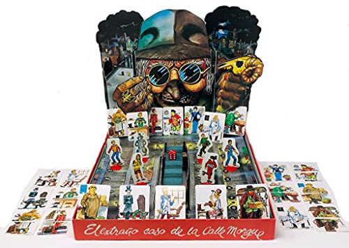 Cefa Toys-El Extraño Caso de la Calle Morgue, Juego de Mesa Estratégico de Misterio y Asesinato, Apto para Niños a Partir de 7 años (21818)