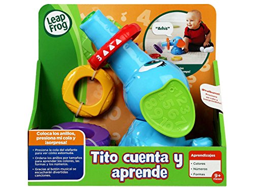 Cefa Toys- Tito Cuenta Y Aprende, Multicolor (705)