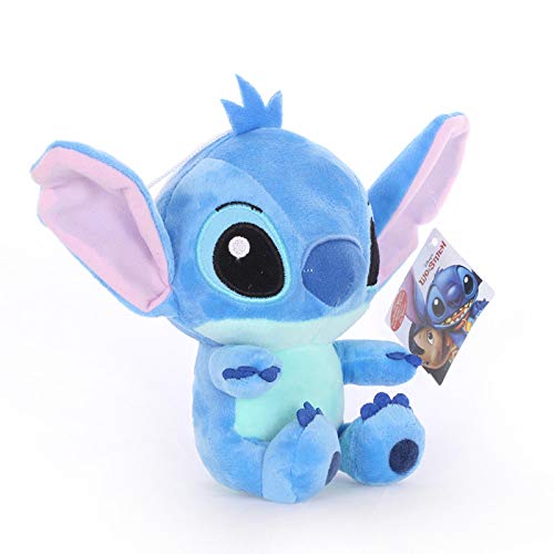 cgzlnl 20Cm Peluches Lilo & Stitch Rosa Azul Muñecos De Peluche, Juguetes Colgantes, Modelos Lindo Niño Niña Navidad Halloween Juguete Regalos