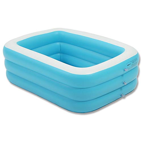 CHANG XU DONG SHOP Ampliación de la bañera Inflable Piscina Inflable jacuzzis bañeras inflado tinas con Bomba de Aire for inflar con Aire Plegable Durable for Adultos Bañeras