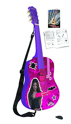 Chica Vampiro Chica Vampiro-K2000CV Disney Guitarra Clásica, Color Fucsia (Lexibook K2000CV)