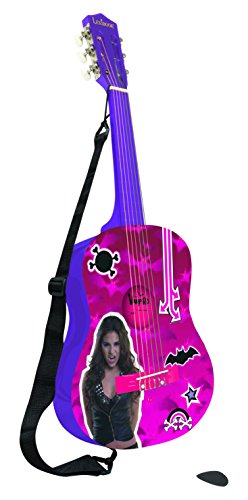 Chica Vampiro Chica Vampiro-K2000CV Disney Guitarra Clásica, Color Fucsia (Lexibook K2000CV)