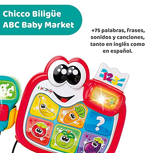 Chicco- Baby Market Bilingües, Multicolor, Normal (00009605000040)