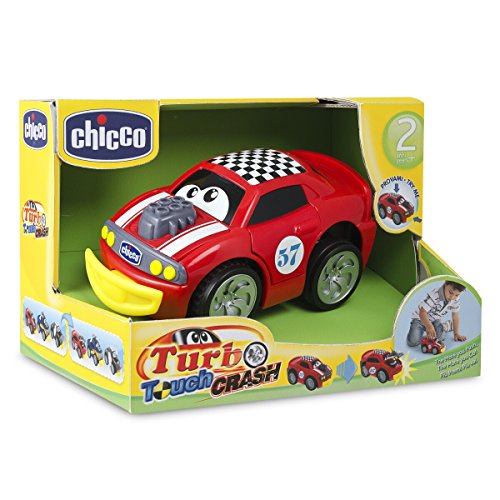 Chicco - Coche Turbo Touch Crash Derby, Color Rojo (00006716000000)