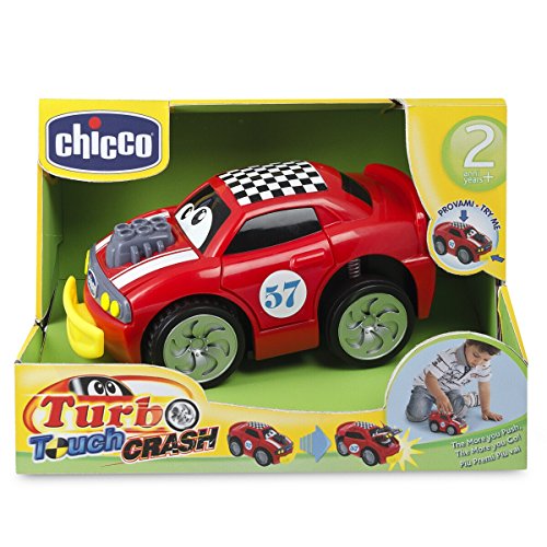 Chicco - Coche Turbo Touch Crash Derby, Color Rojo (00006716000000)