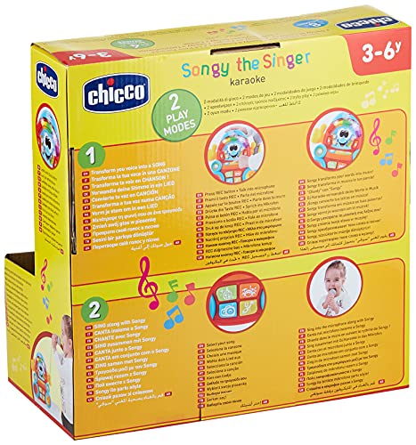 Chicco- DJ Karaoke, Multicolor (Artsana Germany GmbH 00009492100000)