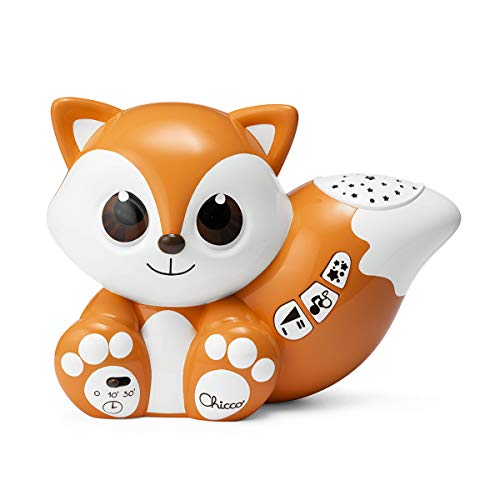 Chicco-Foxy Proyector De Colores Cuna, Naranja. (00010064000000)