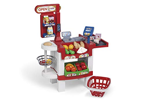 Chicos - Supermercado Shopper Deluxe, Tienda de Juguete con Sonido y 30 Accesorios Incluidos, a Partir de 3 Años, Medidas - 73.5 x 50 x 91.1 cm (84104)