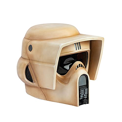 Chiefstore Casco Scout Trooper Stormtrooper Máscara de cabeza completa Mandalorian Cosplay mercancía para hombres Halloween Cosplay Accesorios de disfraz