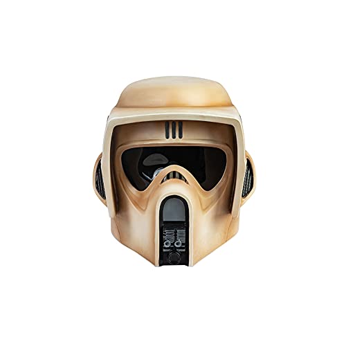 Chiefstore Casco Scout Trooper Stormtrooper Máscara de cabeza completa Mandalorian Cosplay mercancía para hombres Halloween Cosplay Accesorios de disfraz