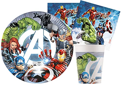 Ciao- Avengers Kit Mesa Fiesta, Multicolor (Y6170)