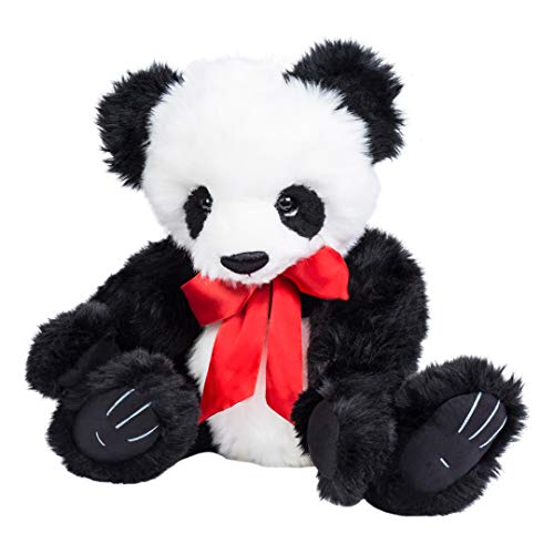 Clemens Oso / Osito de peluche Teddy Oso Panda Akira, 40 cm, con 5 articulaciones