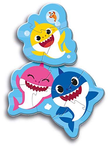 Clementoni-Baby Shark My First Puzzle Pinkfong Puzle, Color (20828)