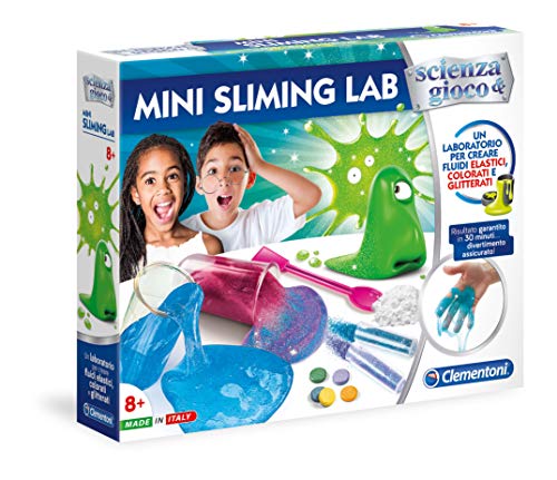 Clementoni Ciencia y gioco-Mini Sliming Lab, Multicolor, 19080 