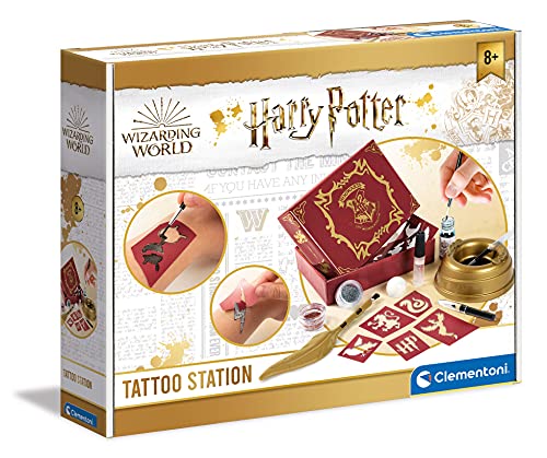 Clementoni Harry Potter Juego Tatuajes, Multicolor (18671)