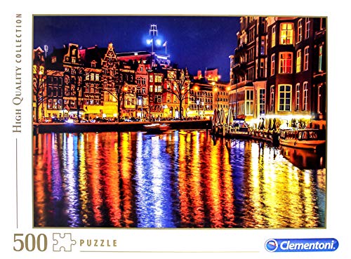 Clementoni - Puzzle 500 Piezas Amsterdam (35037)