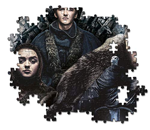 Clementoni- PZL 500 Juego DE Tronos Game of Thrones Puzzle Adulto, Multicolor (35091)