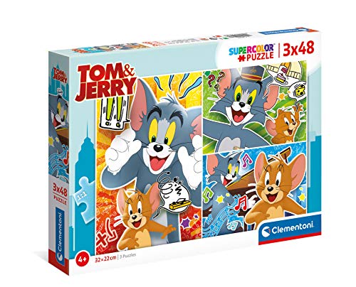 Clementoni Tom and Jerry Puzzle Infantil, Multicolor (25265)