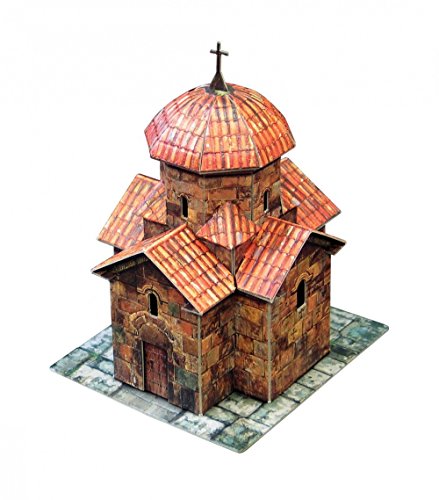 CLEVER PAPER- Puzzles 3D Iglesia de Karmravor, Armenia (14321)