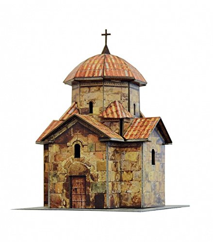 CLEVER PAPER- Puzzles 3D Iglesia de Karmravor, Armenia (14321)