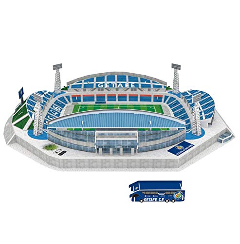 CMO Modelo de Rompecabezas Deportivo en 3D, Modelo de Rompecabezas Getafe Stadium, Juguetes y Regalos para niños, 16 Pulgadas × 14,2 Pulgadas × 3,3 Pulgadas