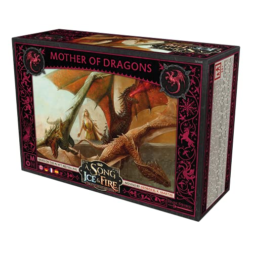 CMON Asmodee A Song of Ice & Fire – Madre del dragón, expansión de Tablet, alemán (CMND0144)