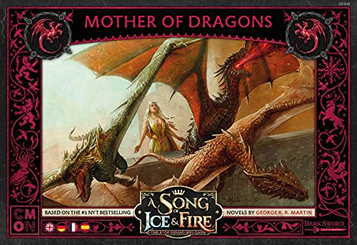 CMON Asmodee A Song of Ice & Fire – Madre del dragón, expansión de Tablet, alemán (CMND0144)