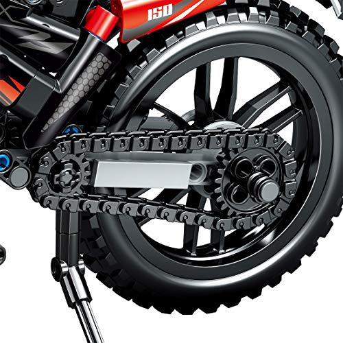 ColiCor Technic Off-Road - Juego de construcción de 481 piezas para escalada de motocicleta, juegos de bloques de construcción compatibles con Lego Technic