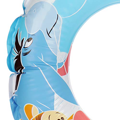 com-four® 2X Neumáticos de natación para divertirse Nadando - Anillo de natación con Motivos de los Personajes de Disney Winnie The Pooh, Tigger y I-Aah (02 Piezas - Ø 45cm Winnie The Pooh)