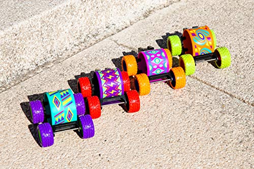 Comansi - Skateboard Bracelet. Monopatín Brazalete. 2 en 1. Se transforma en un Brazalete para Llevar. Fricción y Ruedas de Goma. Hay 4 Modelos Disponibles.