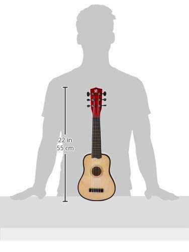 Concerto Infantil de 55 cm con púa, Madera para Aprendizaje, Principiante para niños a Partir de 3 años, Guitarra de Concierto para Practicar, Color Natural (Trendalliance 68173509)