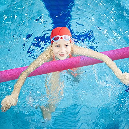 Concey Piscina Hueca 60 Pulgadas Tallarines Natación, Piscina Fideos Espuma Hollow Natoria Palitos Natoria, Piscina Fideos Espuma Niños Adulto Flotador Adulto Nadar, Registros Woggle