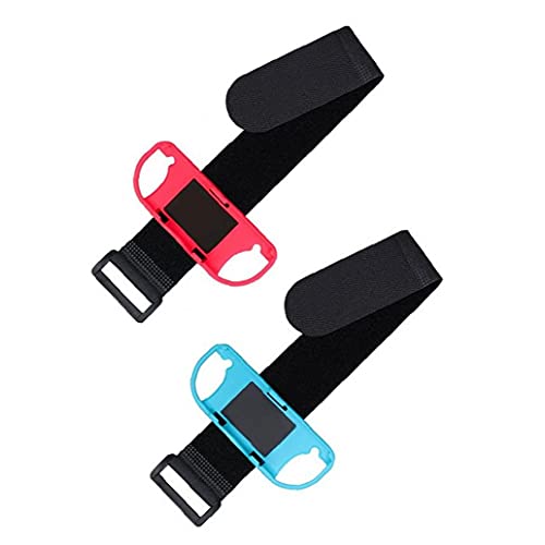 Controller Dance Correas Compatible con Nintendo Switch Dance Elastic Game Strap Strap 1pair juego Componente rojo azul